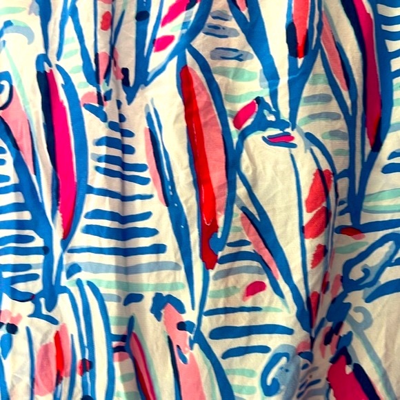 Lilly Pulitzer Lei Lei Silk Halter Top - Picture 3 of 9